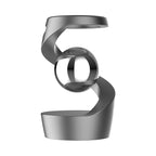 Aerospace-Grade Aluminum Floating Helix Desk Sculpture