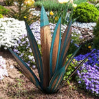 Agave Sculpture Handcrafted Weather-Resistant Steel Indoor & Outdoor