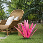Agave Sculpture Handcrafted Weather-Resistant Steel Indoor & Outdoor