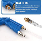 Air Blow Gun Adjustable 45 Degree Nozzle Quick-Seal Connector