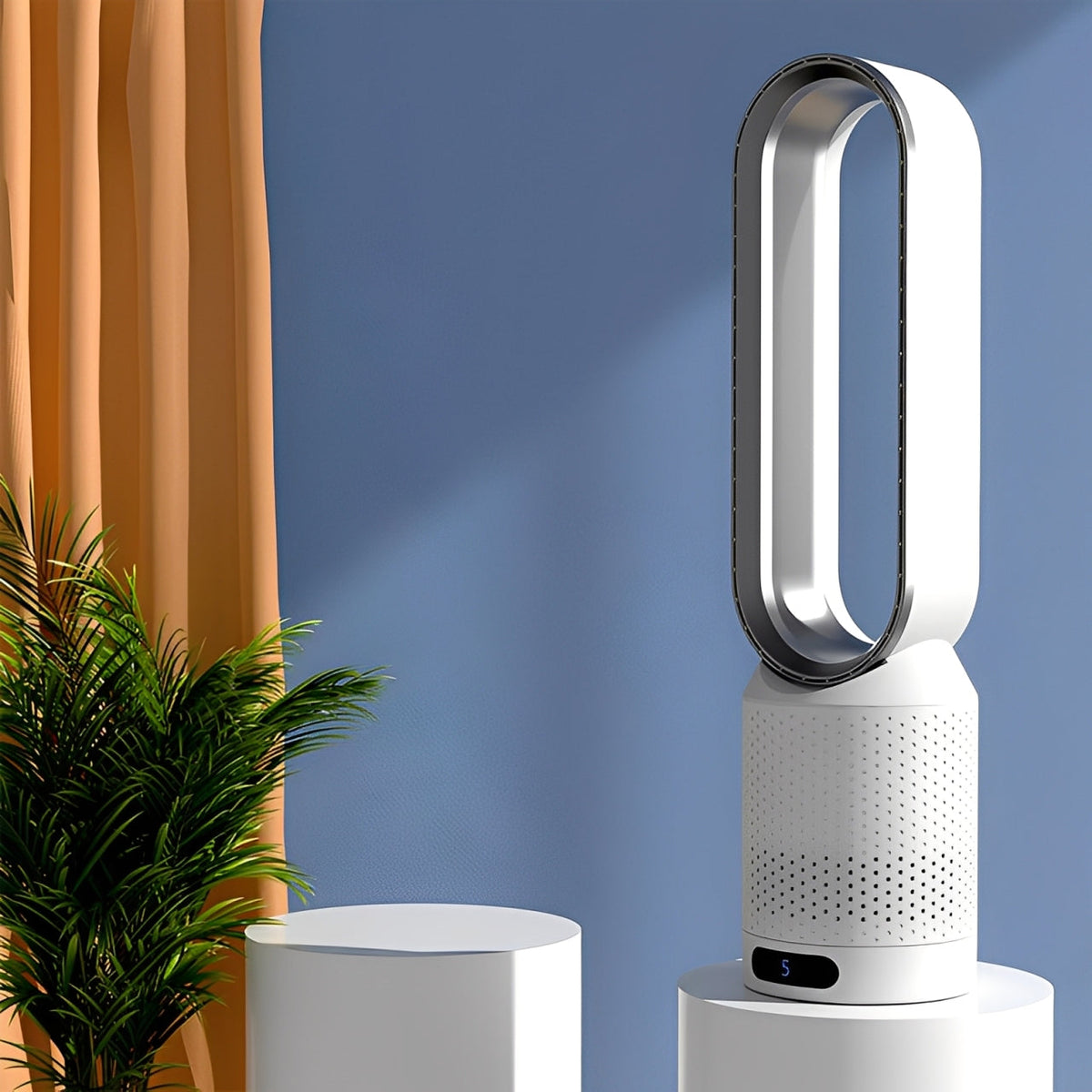 Air Circulator Bladeless & Quiet Remote Control