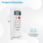 Air Conditioner Remote Universal Digital Display & Timer