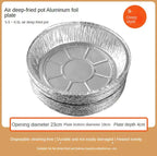 Air Fryer Liners 6-9 Inch Non-Stick Aluminum Raised Edge