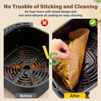 Air Fryer Liners Non-Stick Unbleached Parchment