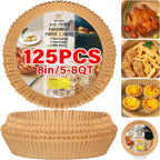 Air Fryer Liners Non-Stick Unbleached Parchment