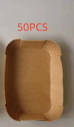 Air Fryer Paper Liners Non-Stick Heat-Resistant Raised Edge