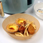 Air Fryer Paper Liners Non-Stick Heat-Resistant Raised Edge