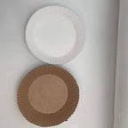 Air Fryer Paper Liners Non-Stick Heat-Resistant Raised Edge