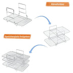 Air Fryer Rack 3-Tier Removable Stainless Steel