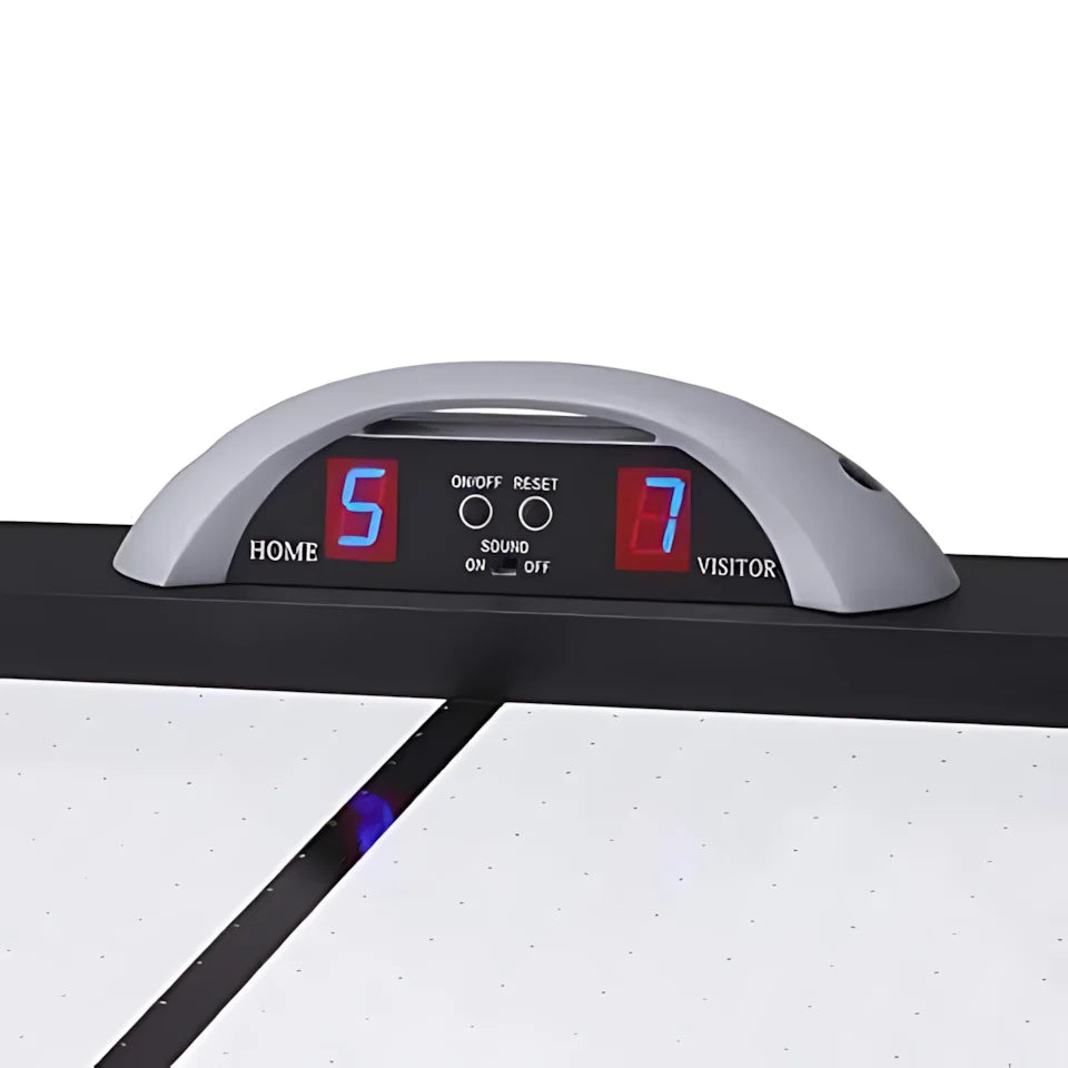 Air Hockey Table 7-Foot Motorized LED Scoreboard