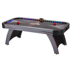 Air Hockey Table LED Light-Up High-Speed Includes Pucks