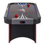 Air Hockey Table LED Light-Up High-Speed Includes Pucks