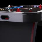 Air Hockey Table LED Light-Up High-Speed Includes Pucks