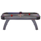 Air Hockey Table LED Light-Up High-Speed Includes Pucks