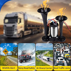 Air Horn Kit Dual Horn Compressor 130 dB