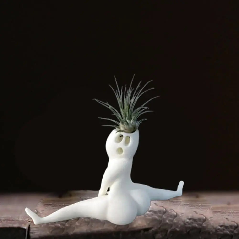 Air Plant Planter Resin Ghost Design Compact
