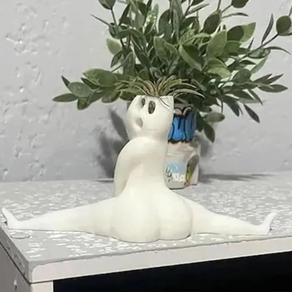 Air Plant Planter Resin Ghost Design Compact