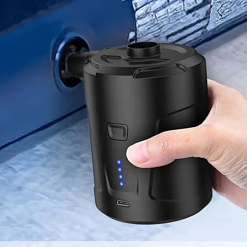 Air Pump USB Rechargeable Cordless Quick Inflation