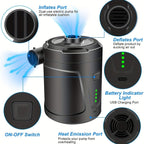 Air Pump USB Rechargeable Cordless Quick Inflation