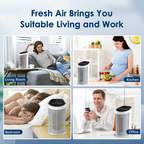 Air Purifier HEPA & Activated Carbon Quiet