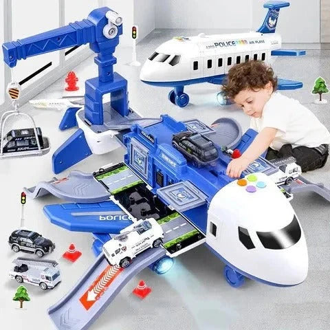 Airplane Toy Set XL Interactive Lights & Sounds