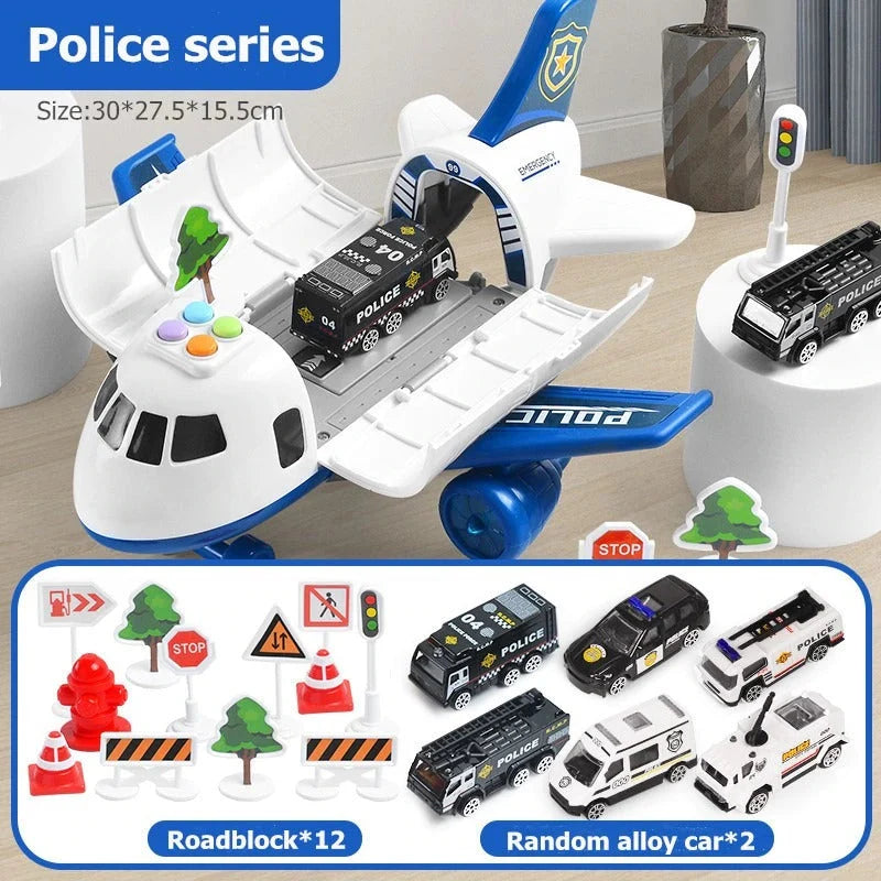 Airplane Toy Set XL Interactive Lights & Sounds