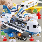 Airplane Toy Set XL Interactive Lights & Sounds