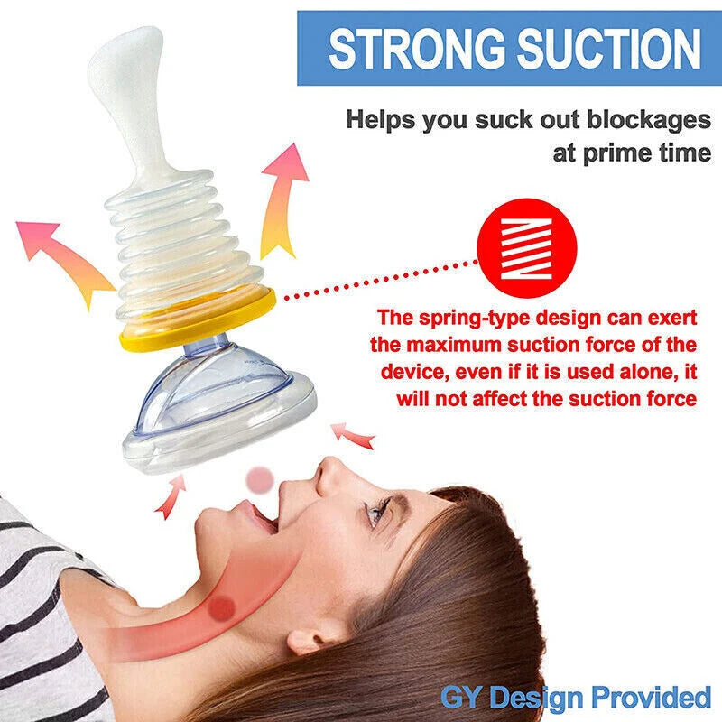 Airway Clearance Device Manual Squeeze Universal Mask Fit