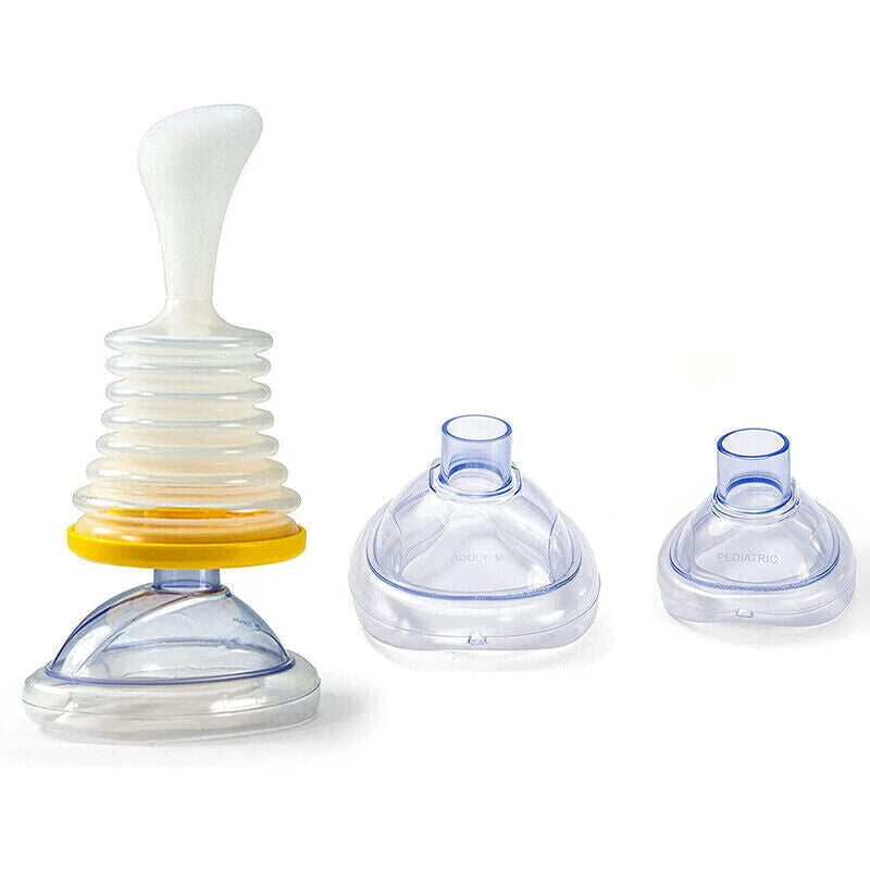 Airway Clearance Device Manual Squeeze Universal Mask Fit