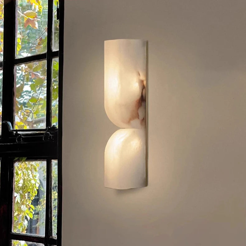Alabaster Diffused Dimmable LED Wall Sconce