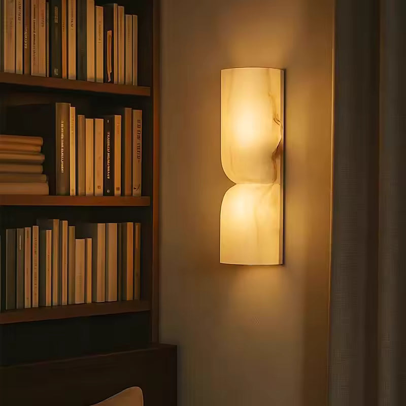 Alabaster Diffused Dimmable LED Wall Sconce