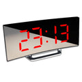 Alarm Clock Curved LED Automatic Dimming Adjustable Snooze