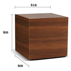 Alarm Clock LED Cube Temperature Display Snooze