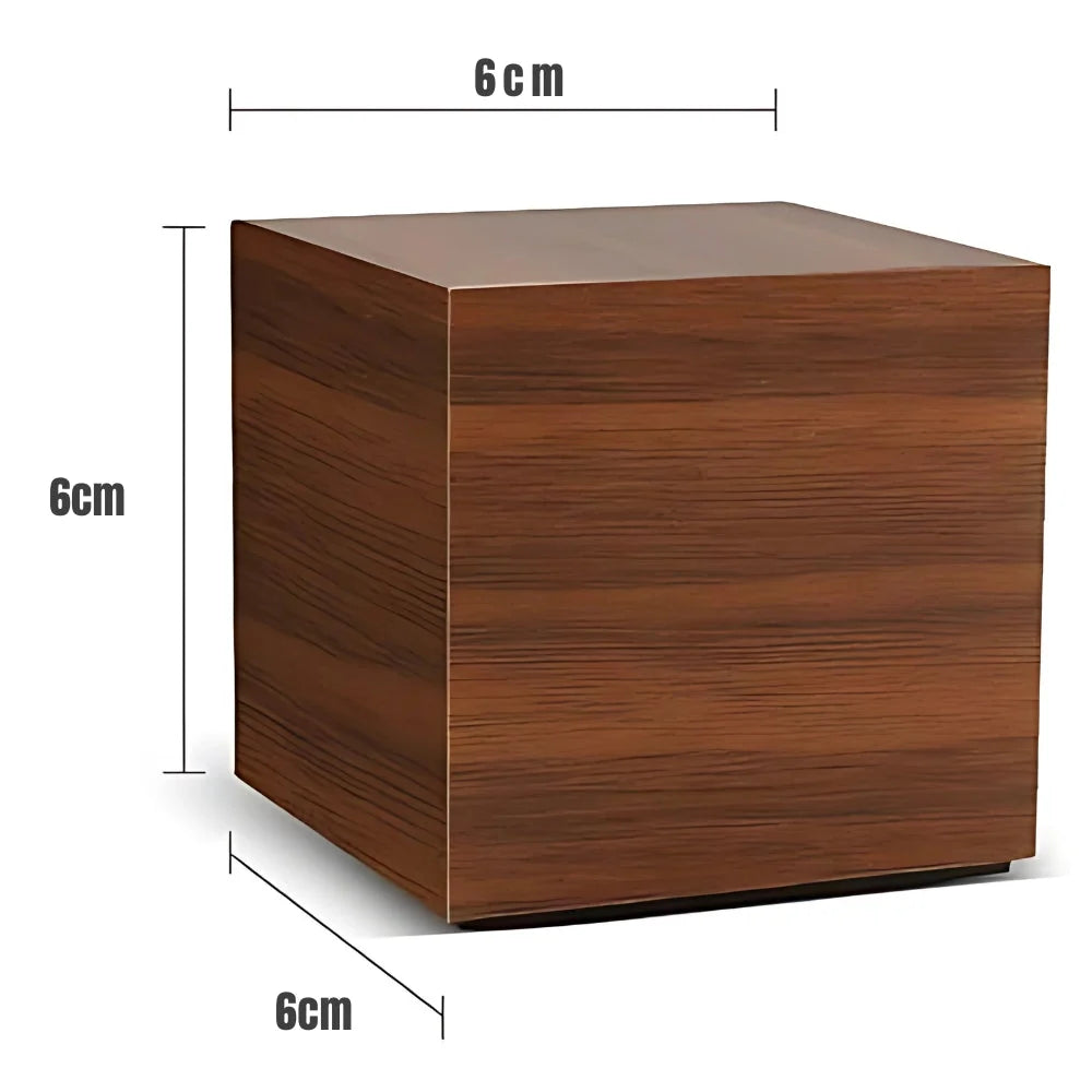Alarm Clock LED Cube Temperature Display Snooze