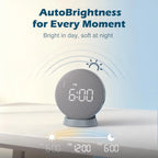 Alarm Clock Rechargeable 110dB Vibrating Bed Shaker
