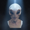 Alien Mask Full-Head Latex Realistic Wrinkled Skin