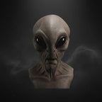 Alien Mask Full-Head Latex Realistic Wrinkled Skin