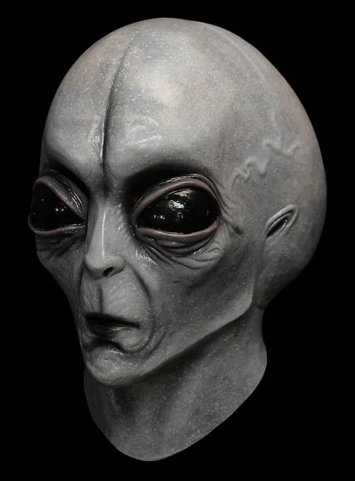 Alien Mask Full Head Latex-Silicone Hand-Painted Built-In Ventilation