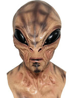 Alien Mask Full Head Soft Flexible Latex Breathable