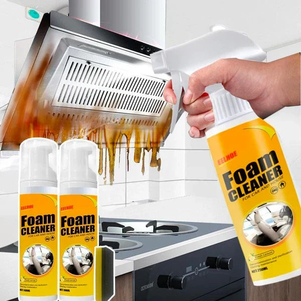 All-Purpose Cleaner Foam Spray Water-Based Lemon Scent