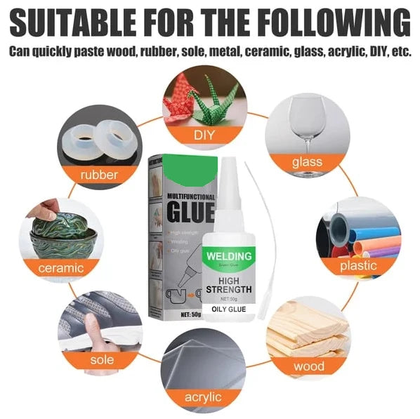 All-Purpose Glue Transparent Multi-Surface 50ml