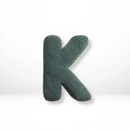 Alphabet Cushion Velvet Customizable 38×30 Cm