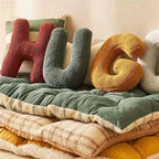 Alphabet Cushion Velvet Customizable 38×30 Cm