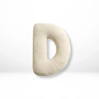Alphabet Cushion Velvet Customizable 38×30 Cm