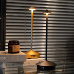 Aluminum Rechargeable Touch-Dimmable Table Lamp