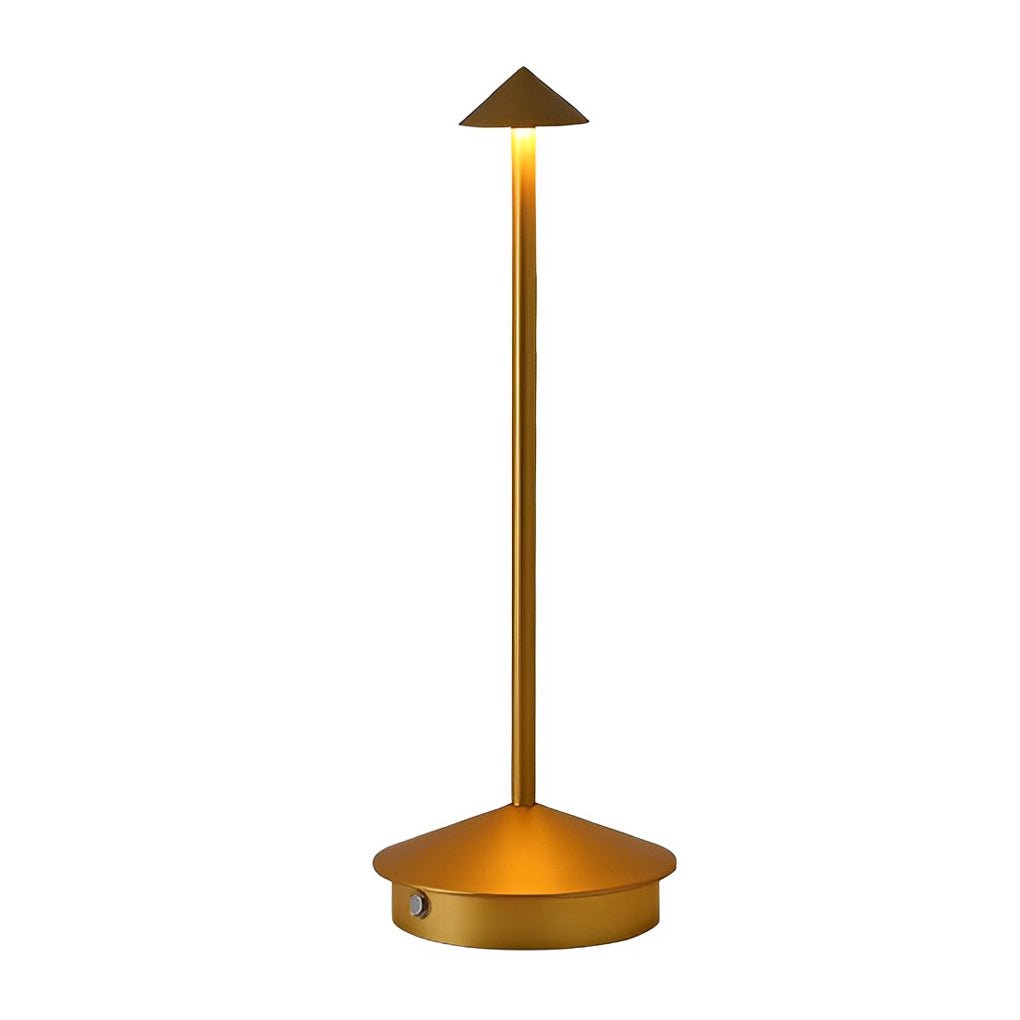 Aluminum Rechargeable Touch-Dimmable Table Lamp