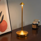Aluminum Rechargeable Touch-Dimmable Table Lamp