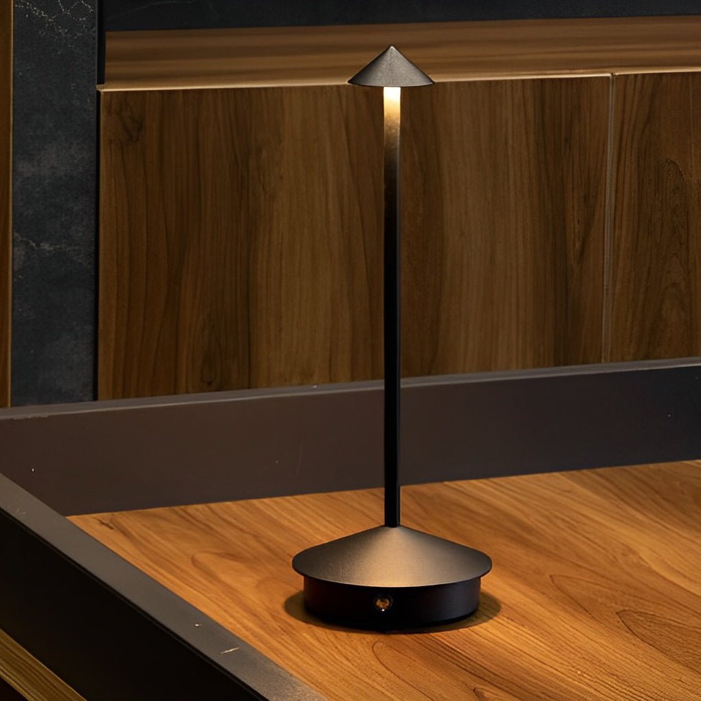 Aluminum Rechargeable Touch-Dimmable Table Lamp