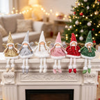 Angel Figurine Handmade Textile Tabletop Holiday Decor