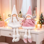 Angel Figurine Handmade Textile Tabletop Holiday Decor